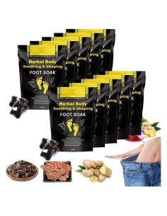 50 Perlas de Remojo para Pies Desintoxicantes Whycalon