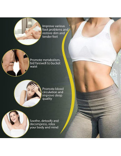 50 Perlas de Remojo para Pies Desintoxicantes Whycalon 2