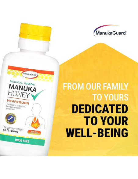 ManukaGuard Neutralizador de Acidez 198g Miel de Manuka ManukaGuard Neutralizador de Acidez 198g Miel de Manuka