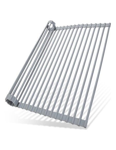 Estante de Secado de Platos Ohuhu 44.7x39.1cm Enrollable