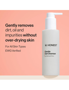 Limpiador Facial Diario Gel Suave Honest Beauty 145 g 2