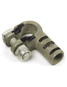 Conector de Terminal de Batería Codo Izquierdo 1/0 Gauge Negativo