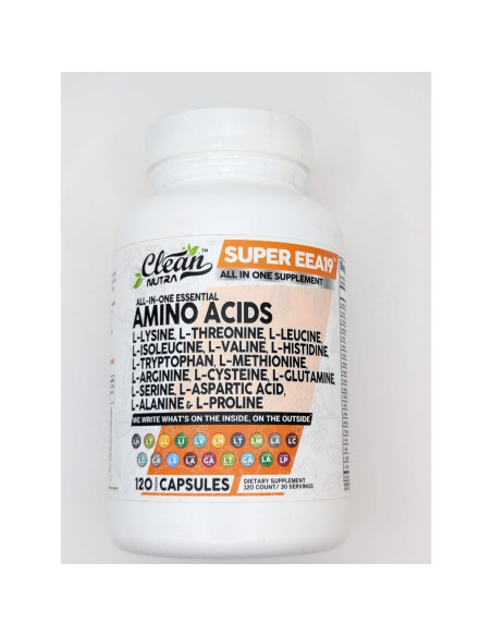 Suplemento Aminoácidos Clean Nutraceuticals 45g Suplemento Aminoácidos Clean Nutraceuticals 45g