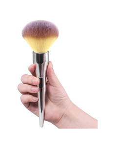 Brocha de Maquillaje Kabuki Daubigny Plana Arqueada 21cm