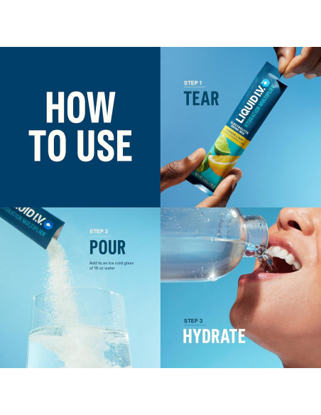 Liquid I.V. Hidratación Multiplicador Fresa - 3 Paquetes