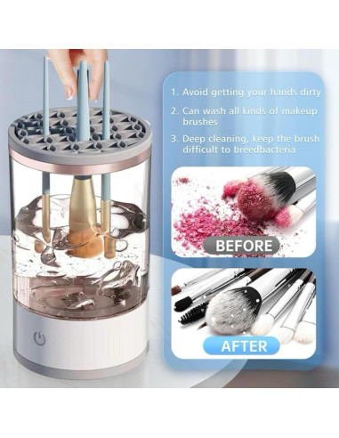 Limpiador Eléctrico de Brochas Sqsxgz - Portátil y Eficiente