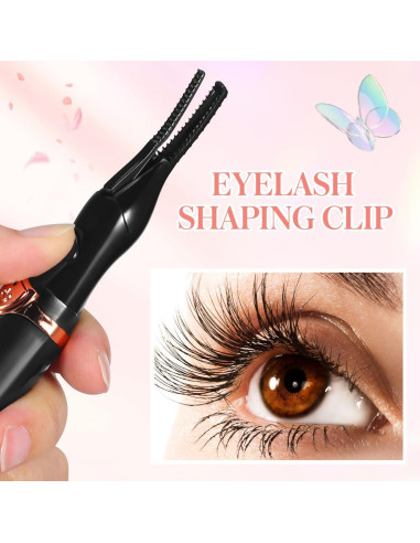 Rizador de Pestañas Eléctrico Healeved Recargable USB 3 Modos