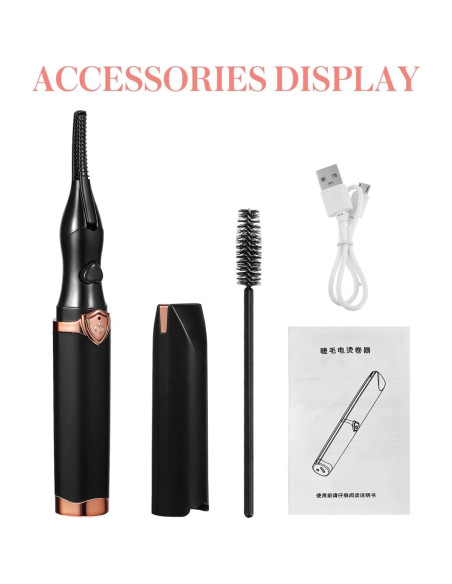 Rizador de Pestañas Eléctrico Healeved Recargable USB 3 Modos