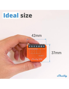 Controlador WiFi Shelly i4 Gen3 | 4 Entradas Digitales | Automatización 2