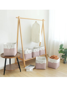 Cajas de Almacenamiento en Cubo FinishingBo 6 Piezas 27,94 cm 2