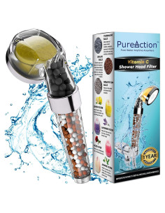 Cabezal de Ducha Filtrado PureAction Vitamina C 60cm