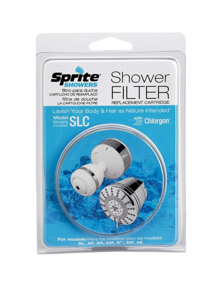 Cartucho Filtro Ducha Sprite Showers SLC-R 1 Cuenta Azul