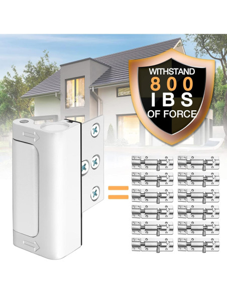 Cerradura de puerta WINONLY a prueba de niños 2 unidades