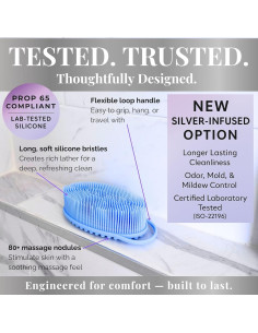 Exfoliador Corporal de Silicona Avilana - 3 Estilos Infundidos 2