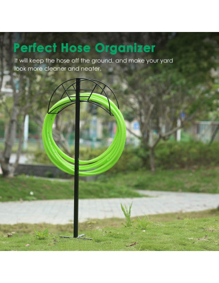 Soporte para Manguera de Jardín TomCare Metal Desmontable