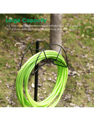 Soporte para Manguera de Jardín TomCare Metal Desmontable