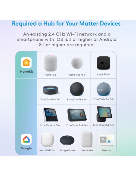 Módulo Interruptor Inteligente Matter 2 Gang - Control Remoto