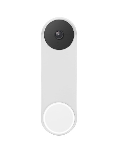 Funda de Silicona kwmobile para Google Nest Doorbell Blanca