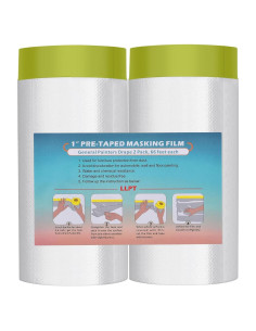 Cinta y Película Enmascarar LLPT 150 cm x 20 m 0.31 mil