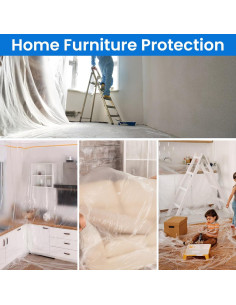 Película de Enmascarar TAPEBEAR 550 mm x 20 m 3 Rollos 2