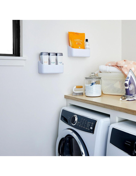 Caddy de Organización Command Blanco 10 Lb Autoadhesivo