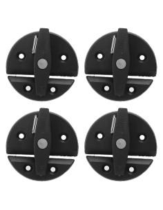 Cerradura de Botón Giratorio BYERZ para Gabinete Marino - 4 Juegos