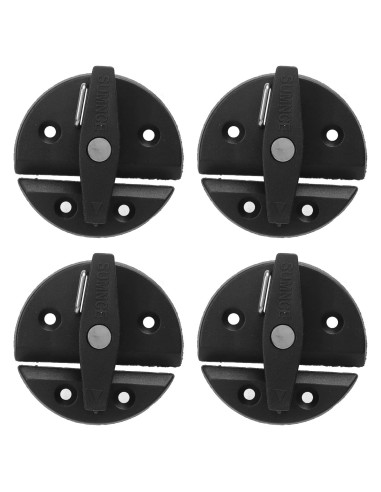 Cerradura de Botón Giratorio BYERZ para Gabinete Marino - 4 Juegos