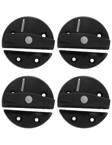 Cerradura de Botón Giratorio BYERZ para Gabinete Marino - 4 Juegos