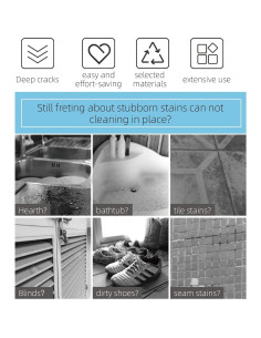 Set de 2 Cepillos de Limpieza Songtaste con Mango Largo 2