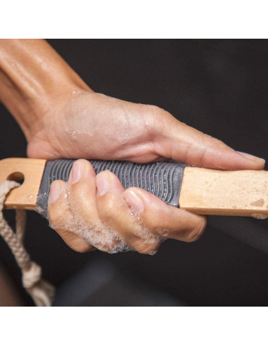 Esponja de Ducha Loofah con Mango Largo Toem 43 cm