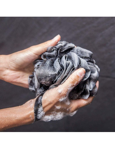 Esponja de Ducha Loofah con Mango Largo Toem 43 cm
