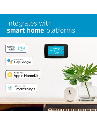 Termostato Inteligente Emerson Sensi Touch Wi-Fi Negro ST75