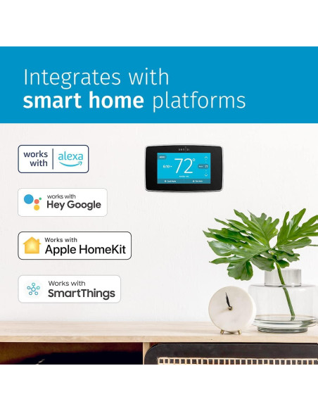 Termostato Inteligente Emerson Sensi Touch Wi-Fi Negro ST75