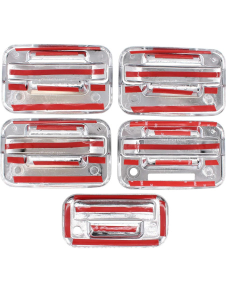 Cubierta de manija de puerta cromo NewYall para Ford F-150 2004-2014
