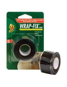Cinta de Reparación Duck Brand Wrap-Fix 2,54 cm x 3,05 m Negra