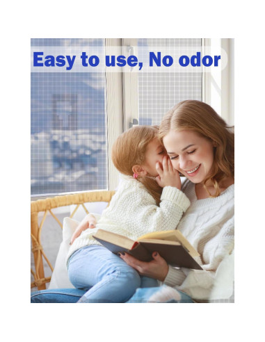 Cinta de Reparación de Pantallas Wohohoho 7,6 m Negra