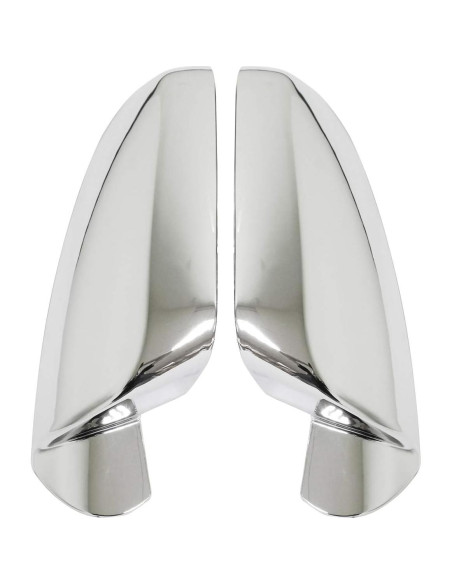 Juego de manijas de puerta y tapas espejo NewYall Cromadas