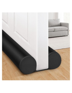 MAXTID Tapón de Corrientes de Aire 91 cm Negro Ajustable