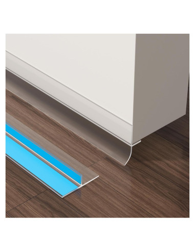 Tapón de Draft Greymond Silicona 1.04m x 0.35m Transparente