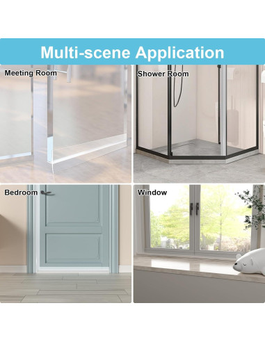 Tapón de Draft Greymond Silicona 1.04m x 0.35m Transparente