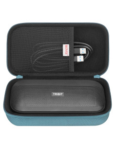 Funda de Transporte BOVKE para Altavoz Bluetooth Tribit StormBox Flow - Azul