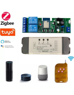 Interruptor Inteligente ZigBee MHCOZY 2 Canales 5V-250V 2