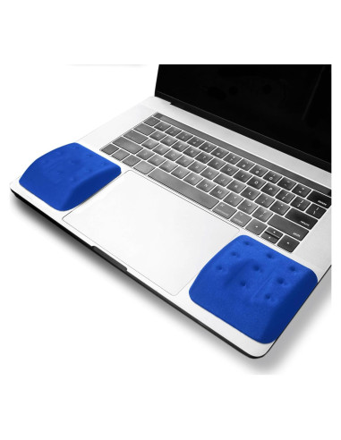 Reposamuñecas Ergonómico PostureUp AQ - Espuma Viscoelástica Azul