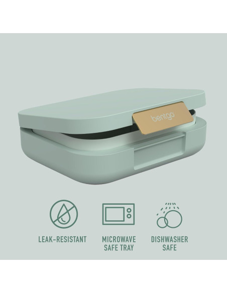 Funda de Almuerzo Bentgo Modern 1.24L Verde Menta a Prueba de Fugas