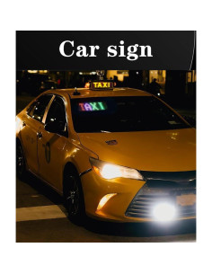 Cartel LED Programable Miootly 17.78x7.62cm Control App 2