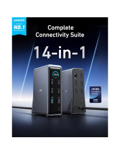 Estación de Acoplamiento Anker Prime 14-en-1 160W 4K 2