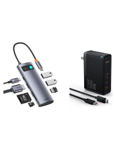 Baseus Hub USB-C 7-en-1 HDMI 4K 60Hz 3 USB3.0 SD TF