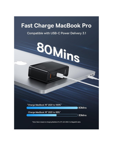 Baseus Hub USB-C 7-en-1 HDMI 4K 60Hz 3 USB3.0 SD TF