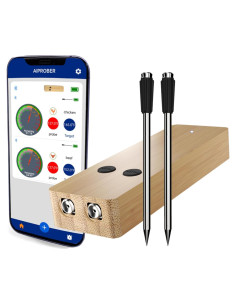 Termómetro Digital Inalámbrico HIODS XION BBQ 2 Probes 100m