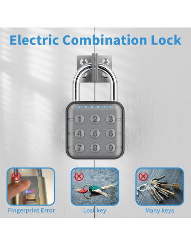 Candado de Combinación SURPN para Taquilla - Alta Seguridad